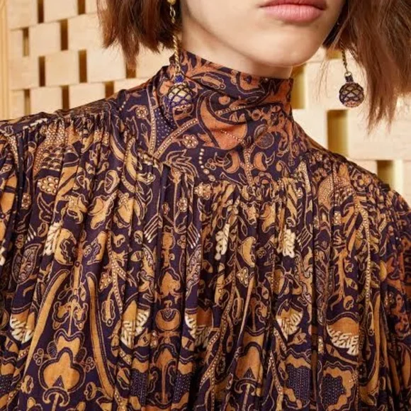 NWT ULLA JOHNSON Wilhemina Dress Size M - Picture 3 of 9